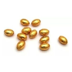 Ovinho De Chocolate Dourado Ouro Ki Kakau C/75 Unid  475g 1/3/5 Unidades