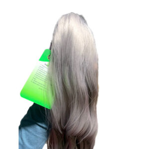 RABO DE CAVALO Cinza Grisalho / Rabo de cavalo com Presilha – Liso e Ondulado – 65cm a 70cm Orgânico