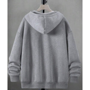 Casaco Moletom De Ziper Casual Streetwear Cruz Flanelado Confortavel Tendencia