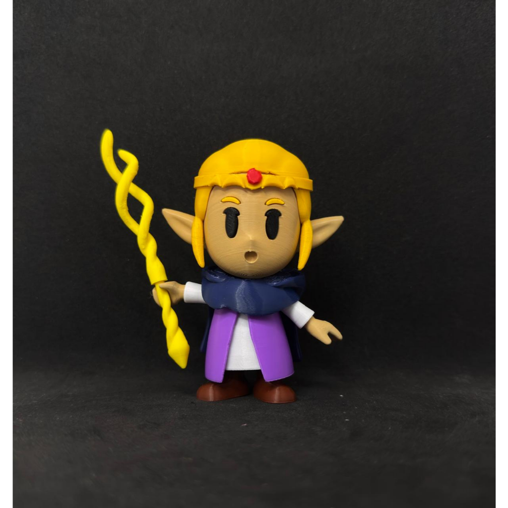 Miniaturas The Legend of Zelda Link e Zelda