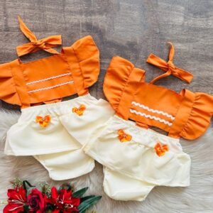 Romper Jardineira Moana Infantil temático mesversario menina Festa, Ensaio 0 á 06 meses