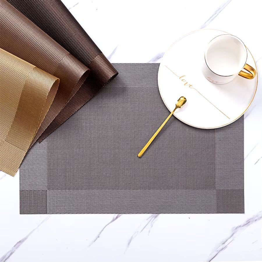 Kit 4 ou 6 Jogos Americanos Sousplat Mesa Posta Jantar – Design Moderno e Elegante