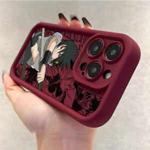 Uchiha Sasuke Naruto Capa Cômica Para Xiaomi Redmi Note 14 13 12 12S 11 11S 10 9 Pro Plus A5 A3 14C 13C 12C 10C 9C 4G 5G