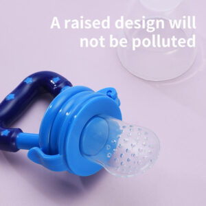 Chupeta Alimentadora para Bebê com Bico de Silicone Mordedor Ideal para Frutas e Papinhas