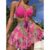 2022 Novo Estilo Estampado Praia Saia Sexy Traje De Banho Da Moda Senhoras Biquíni Três Peças
