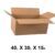 10 Caixa de Papelão 40 X 30 X 15 Correios Sedex E-commerce Transportadora Mudança