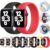 Pulseira de Silicone Lançamento Solo Loop Elástico Infinito Cinta Para Relógio Apple Watch 38/40mm e 42/44mm