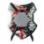kit Ninja Deadpool Brinquedo 7 peças: Espada Brinquedo Plástico + Suporte Costas + 5 estrelas brinquedo Herói criança
