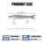 8 Segmento Fishing Lure Multi Articulado Isca Artificial Lento Sinking De Pesca Biônico Legal Artes