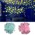 100 pcs Adesivos De Parede De Pentagrama Que Brilham No Escuro Decoração De Teto Fluorescente Para Quarto De Crianças