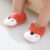 Sapatos Para Bebês Meninos Meninas First Walkers Tecido Padrão De Desenho Animado Calçado De Algodão Unisexo Antideslizante Respirável Macio Berço De Fundo 0-18M