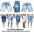 KIT 3 Bermudas jeans Moda masculina jeans De Ótima Qualidade Modelo Rasgada Premium