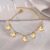 Pulseiras De Aço Inoxidável Borboleta Elegante Pingentes De Temperamento Corrente Fina Vintage Fashion Bracelet Para Jóias Femininas