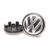 Kit 2 Carlota Central Centro Tampa Miolo Volkswagen Gol G5 G6 Fox Golf Polo P/roda Krmai Wsw