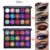 Paleta De Sombras Para Olhos Com Glitter/Pallete/Pigmentação/Profissional/Duradouro/15 Cores