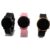 Relógio Digital led Redondo masculino Feminino Unissex Sports Watch moda