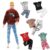 (DIY) Roupas Para Boneca Ken De 30 Cm/Brinquedo Esportivo casual fashion Meninas