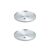 Kit 2 ( DUAS ) Forma Assadeira de PIZZA Redonda N 35 Cm Alumínio – G27