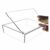 Caixa organizadora 20x15x5cm acrilica multiuso transparente tampa flip articulável – Resistente 3mm