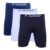 Kit 3 Cuecas Long Leg Poliamida Dorbe Não Enrola Original Masculina Cueca Longa Microfibra Ciclista