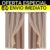 Cortina Blackout Com Voal Liso 2,00 M X 1,40 M Para Janela