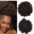 Rabo Cacheado Afro Puff 25cm – Fibra Orgânica Premium