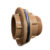 10x Adaptador Flange 50mm (1.1/2) Marrom Para Caixa D’ Água