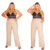 Calça Plus Size Feminina Pantalona Cintura Alta Com Bolso Cinto Encapado Linho Social G1