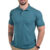 Camisa Polo Verde Algodão com Elastano Malha Conforto