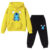 Conjunto Kids Kit Blusa Calça Moletom Infantil Stitch Bravo Desenho Alta Qualidade