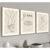 Quadro decorativo coríntios 13 4-7 sobre o amor biblico 3 peças sala quarto cozinha e escritorio decoraçao