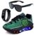 Kit Tenis Masculino Infantil De Led Meninos Hulk 013 + Óculos e Relógio