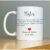 Caneca Personalizada Lembrança Pastor Casamento Porcelana Branca Importada 325ml
