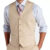 Colete Terno Social Slim Masculino C/ Regulagem