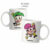 Caneca Padrinho Madrinha Dindo Dinda de Batismo Desenho Padrinhos Mágicos – Kit 2 Unidades