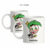 Caneca Padrinho Madrinha Dindo Dinda de Batismo Desenho Padrinhos Mágicos – Kit 2 Unidades