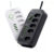 Extensão 5 Tomadas 4 USB 1 Type-C Universal Bivolt Power 110v/220v 2m