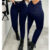 Calça Jeans Feminina Amaciada Super Skinny Básica Modeladora Levanta Bumbum
