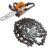 Corrente Para Motosserra Compativel Stihl Ms-180 25 Dentes 1,1mm 3/8