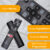 Kit 2 Controle Remoto Para Tcl Tv 4K Smart Netflix Globoplay Com Pilhas