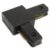 Conector Para Trilho Eletrificado Emenda Reta , T , X ou L 90 Graus Preto Branco