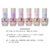 Kit 6 Esmaltes Ana Hickmann Lendas do Oceano Top Coat Efeitos