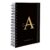Agenda Plus 2025 Personalizada Capa Dura Moderna Letra Cores
