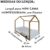 Lençol Para Cama Montessoriana Infantil 150x70cm 02 Peças Fronha Ponto Palito – Linha 2024