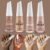 KIT Manicure NUDE 8 Unidades de Esmaltes Cores Nude RISQUE
