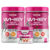 Kit Christine Whey Isolado Potes 1kg com 32g Proteina + Colageno Hidrolizado 300g Acido Hialurônico