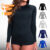Blusa Térmica Feminina Camisa Proteção Solar Uv-50 Segunda Pele