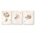 Kit Placas de decoração infantil quarto bebê urso avião balão lua estrela SEM MOLDURA PC503