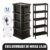 Kit Estante 5 Prateleiras com Pezinhos e Gaveteiro Organizadora Multiuso Utilidades Modular Plástico