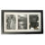 Porta Retrato de Parede 3 Fotos 10×15 Preto Quadro de Fotos Espelhos Leao Moldura para Fotos
